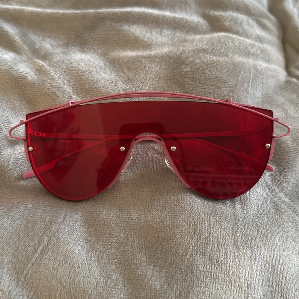 Fashion Nova Set of 2 Colored Fashion Sunglasses
